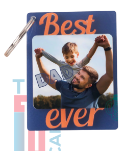 Alternative view of Sublimer "Best Ever" Shaped Keyholder