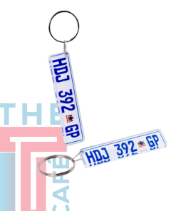 Number Plate Keyholder