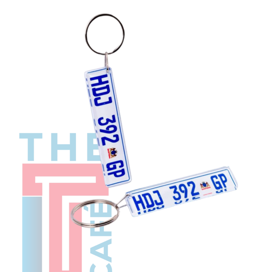 Number Plate Keyholder