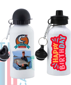 White Sports Bottle